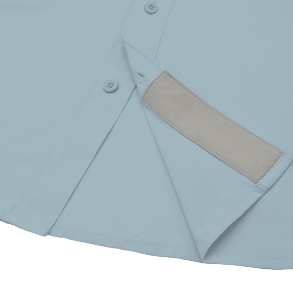 New Without Tag - Realtree Short Sleeve Fishing Guide Shirt, Omphalodes - Picture 2 of 5